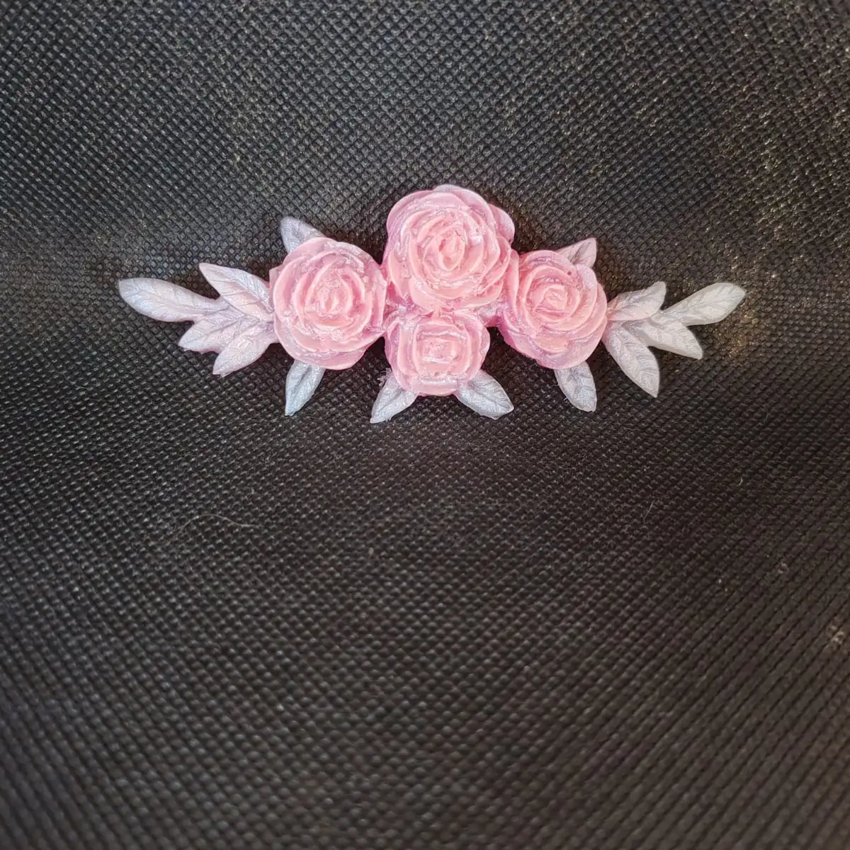 Broche fleur style rose